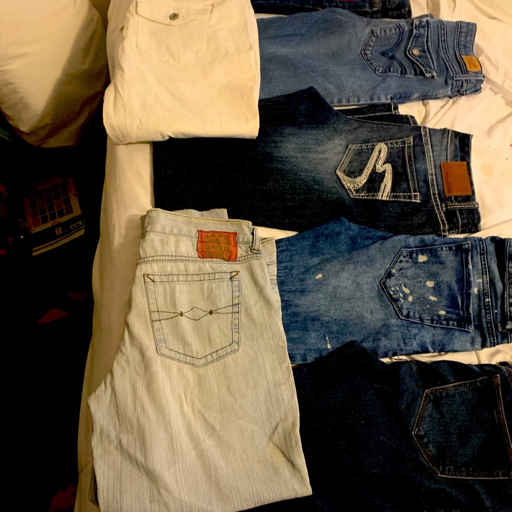 Womens jeans $8 a pair or all for $30
